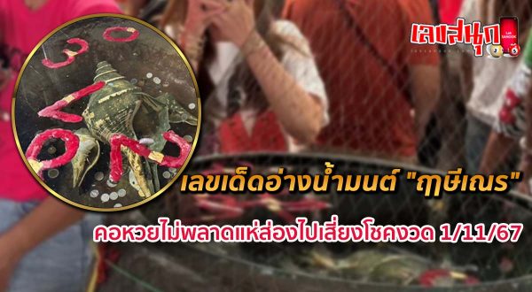 เลขเด็ดงวด 1/11/67 อาศรมฤาษีเณร-"Lucky numbers for the draw 1-11-67 Hermit Ruesi Novice"