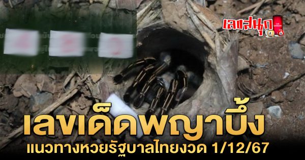 เลขพญาบึ้ง 1 12 67 - "Phaya Bueng number 1 12 67"