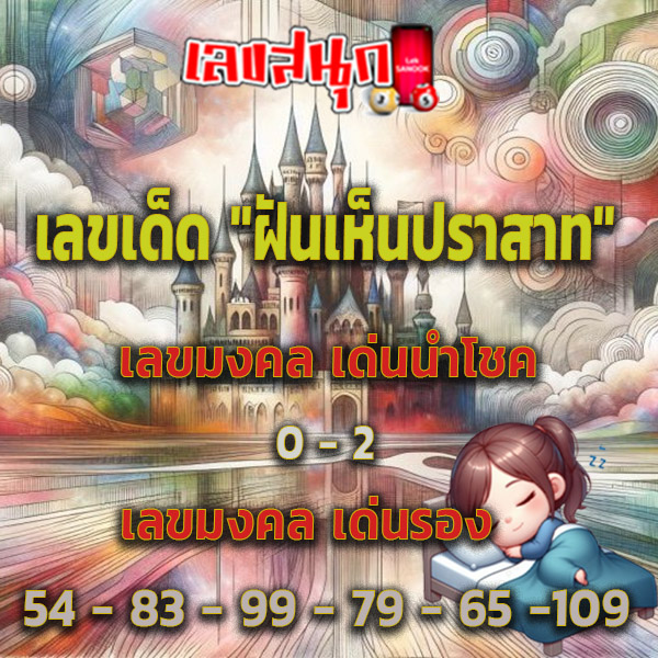 ฝันเห็นปราสาทเมืองเก่า - "Dream of seeing an old city castle"