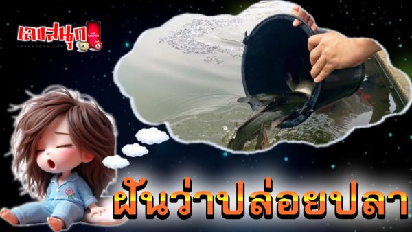 ฝันว่าปล่อยปลา-"Dreaming of releasing fish"
