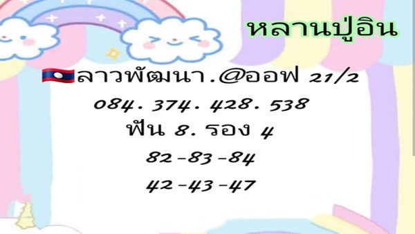 รูปภาพแนวทางเลขเด็ดหวยลาวของ lekdedonline