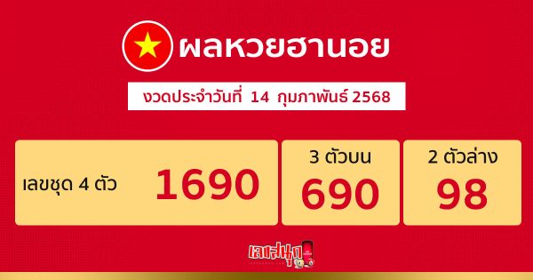 รูปภาพผลหวยฮานอยวันนี้ของ heng99