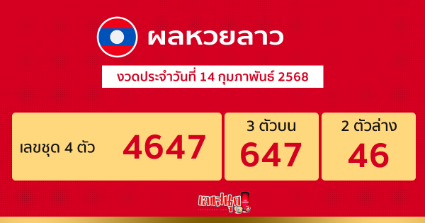 รูปภาพผลหวยลาววันนี้ของ heng99