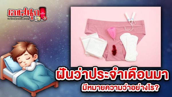 รูปภาพฝันว่าประจำเดือนมาของ lekdedonline