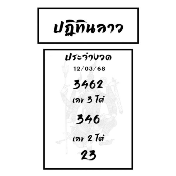 รูปภาพปฎิทินหวยลาวของ heng99