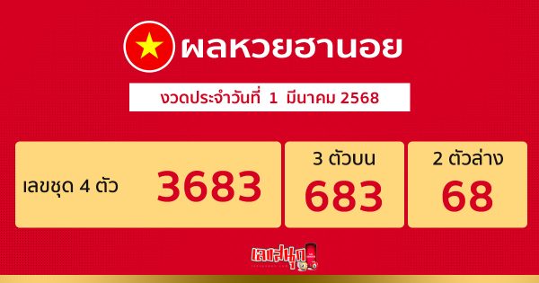รูปภาพผลหวยฮานอยวันนี้ของ heng99