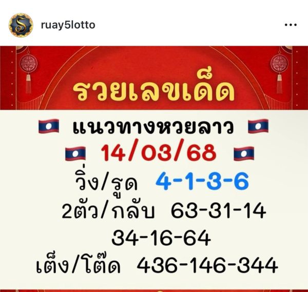 รูปภาพแนวหวยลาวของ heng99