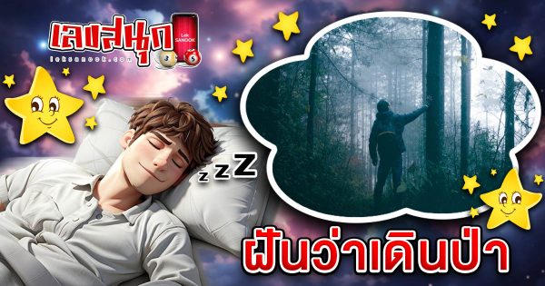 ฝันเดินป่า-"Dream of hiking"