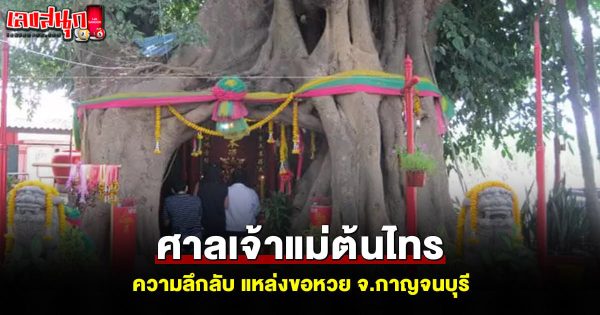 เจ้าแม่ต้นไทร -"fun numbers beliefs"