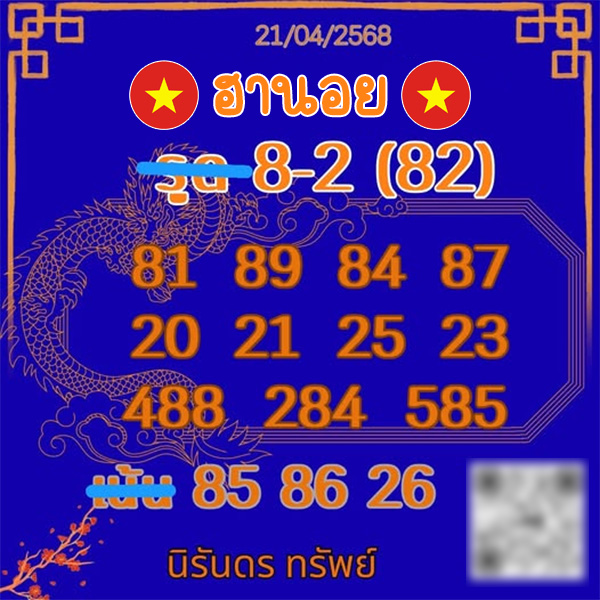 รูปภาพรวยเลขเด็ดแนวทางฮานอยของ heng99