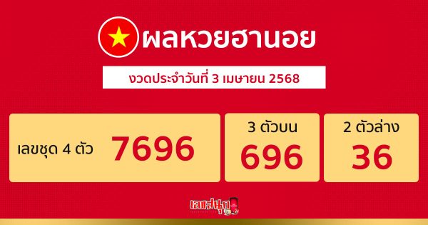 รูปภาพผลหวยฮานอยวันนี้ของ heng99