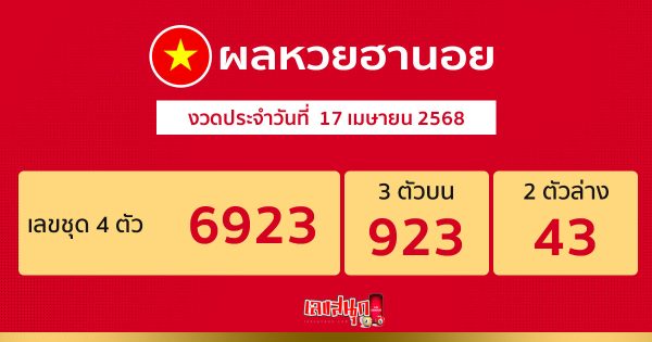 รูปภาพผลหวยฮานอยของ lekdedonline