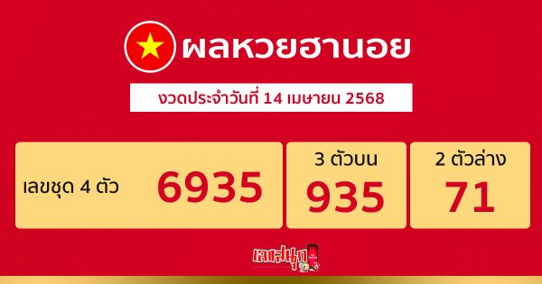 รูปภาพผลหวยฮานอยวันนี้ของ heng99