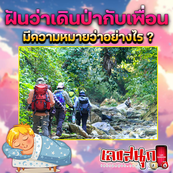 รูปภาพฝันว่าเดินป่ากับเพื่อนของ lekdedonline
