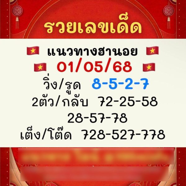 รูปภาพแนวเลขเด็ดฮานอยของ heng99