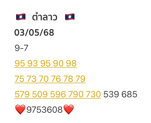 รูปภาพแนวทางหวยลาวซุปเปอร์ของ lekdedonline