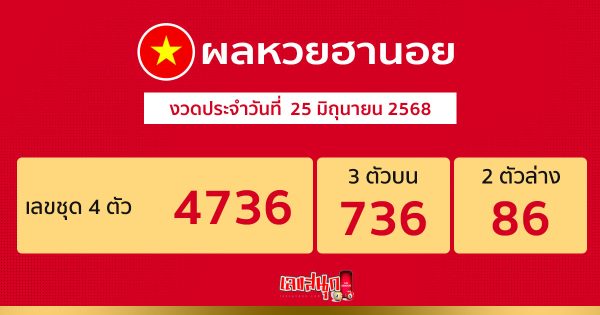 รูปภาพผลหวยฮานอยวันนี้ของ heng99