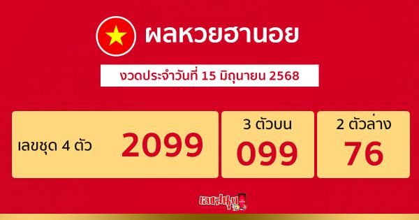 รูปภาพผลหวยฮานอยของ heng99