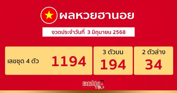รูปภาพผลหวยฮานอยวันนี้ของ heng99