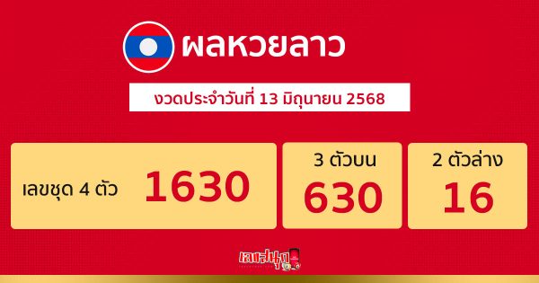 รูปภาพผลหวยลาววันนี้ของ lekdedonline