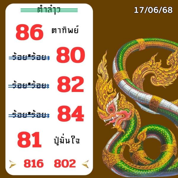 รูปภาพแนวทางหวยลาวซุปเปอร์วันนี้ของ lekdedonline