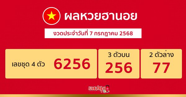 รูปภาพผลหวยฮานอยวันนี้ของ heng99