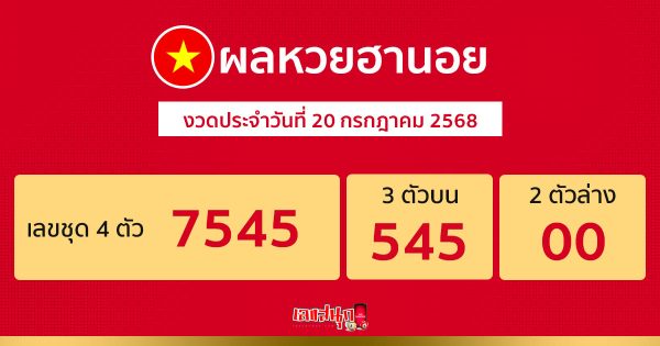รูปภาพผลหวยฮานอยของ lekdedonline