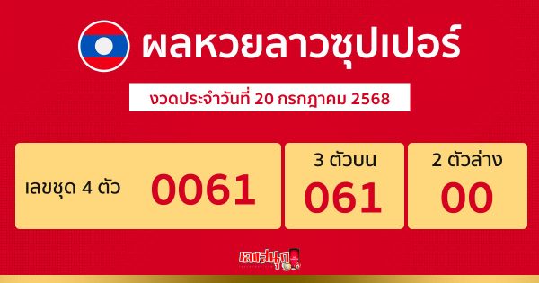 รูปภาพผลหวยลาวซุปเปอร์ของ heng99