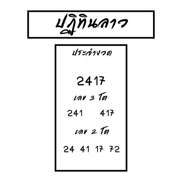รูปภาพเลขเด็ดหวยลาวซุปเปอร์ของ lekdedonline