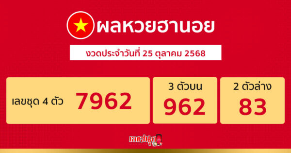 รูปภาพผลหวยฮานอยวันนี้ของ heng99