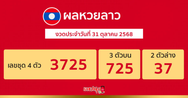 รูปภาพผลหวยลาววันนี้ของ lekdedonline