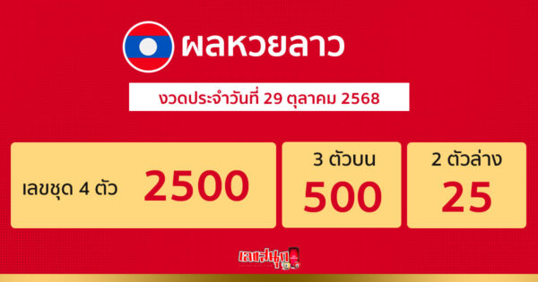 รูปภาพผลหวยลาววันนี้ของ lekdedonline