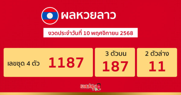 รูปภาพผลหวยลาววันนี้ของ lekdedonline